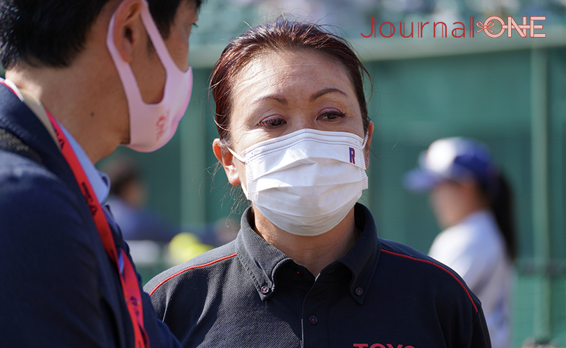 ソフトボール トヨタレッドテリアーズ 神保都通訳