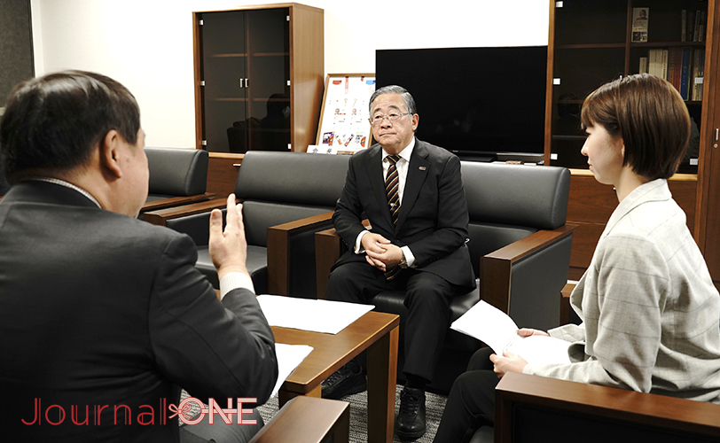 Journal-ONE 日本スポーツ協会 JSPO 泉正文副会長 と 厚地純夫編集長