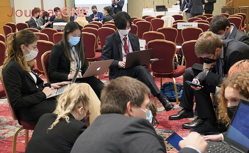 NMUN 模擬国連世界大会 神戸市外国語大学 -Journal-ONE撮影