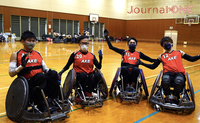Wheelchair Rugby Freedom×AXE合同練習in高松市 -Journal-ONE撮影