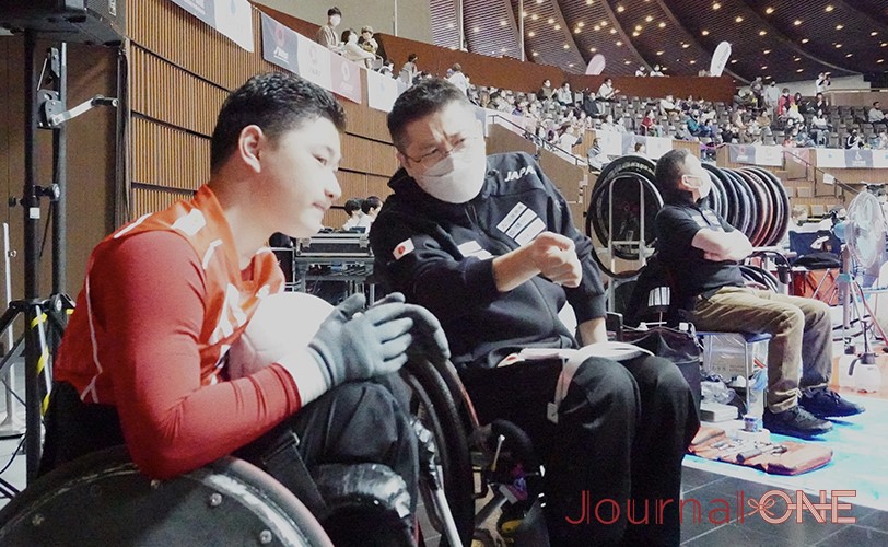 Journal-ONE 車いすラグビー 青木颯志選手と岸光太郎選手