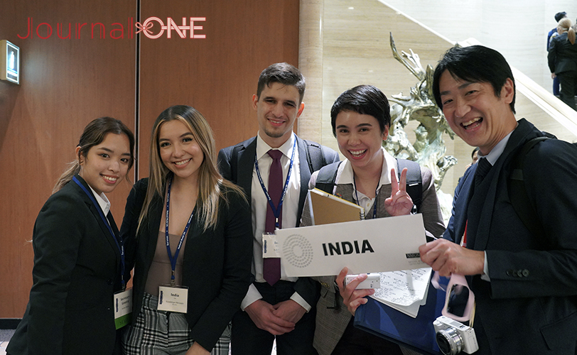 NMUN 模擬国連世界大会 神戸市外国語大学 -Journal-ONE撮影