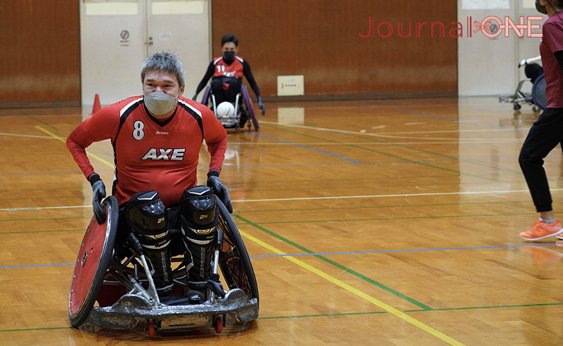 Wheelchair Rugby コバック ニコラス ポール選手(AXE) -Journal-ONE撮影