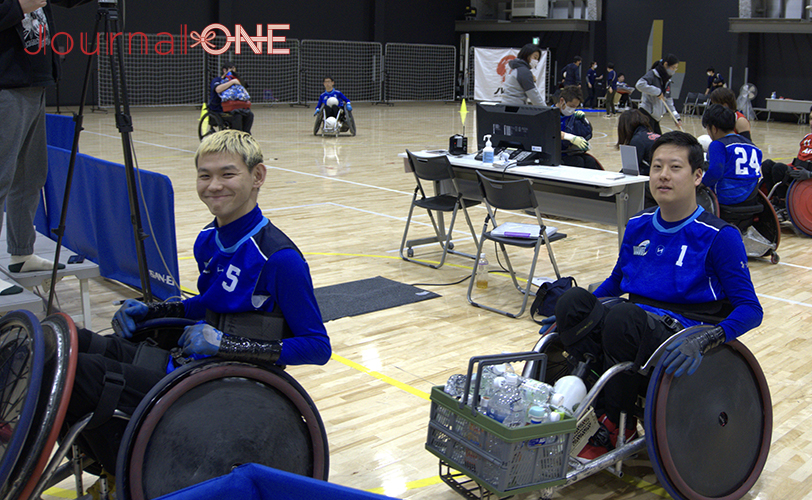 Wheelchair Rugby 川口健太郎、山本卓矢選手(WAVES) -Journal-ONE撮影