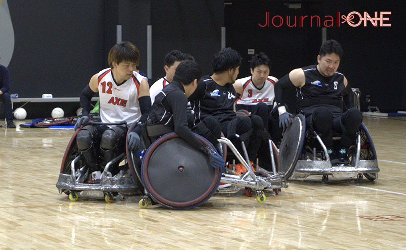 Wheelchair Rugby プレーオフ AXEとWAVESの一戦 -Journal-ONE撮影