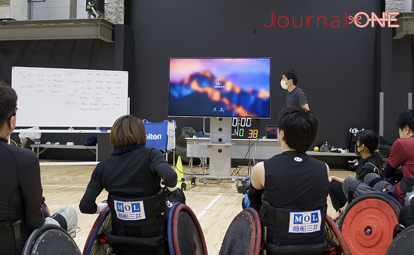Wheelchair Rugby 第24回車いすラグビーのAXE直前練習-Journal-ONE撮影
