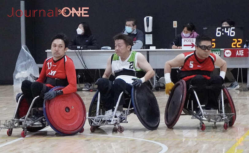 Wheelchair Rugby 2016リオパラリンピック銅メダルコンビの岸光太郎、山口貴久選手(AXE) -Journal-ONE撮影