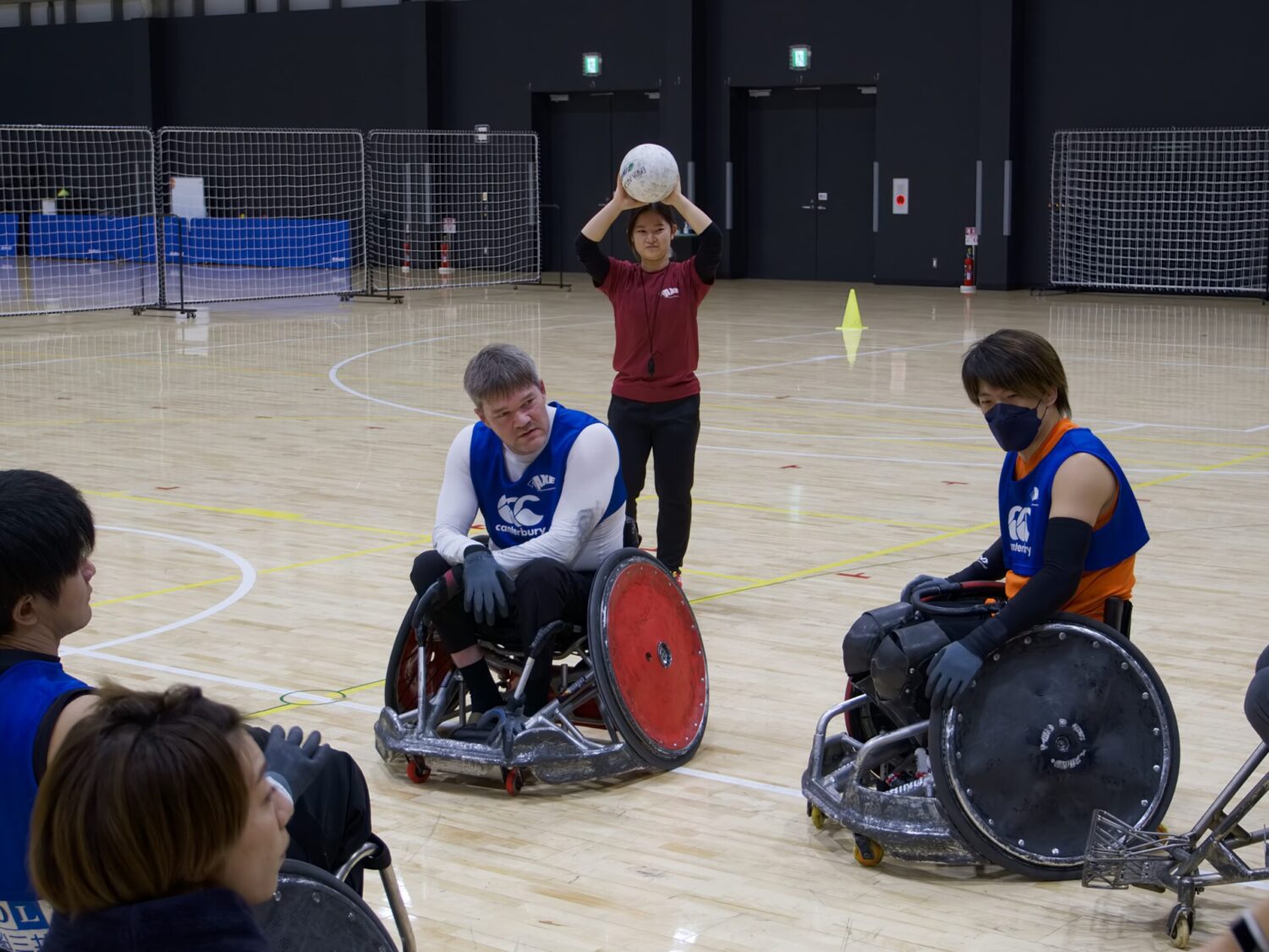 Wheelchair Rugby 第24回車いすラグビーのAXE直前練習-Journal-ONE撮影