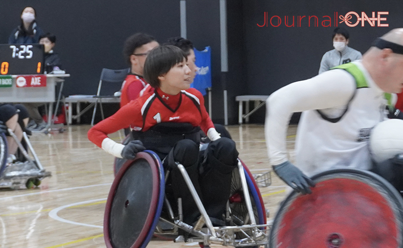 Wheelchair Rugby 東京2020パラリンピック銅メダル 倉橋香衣選手(AXE) -Journal-ONE撮影