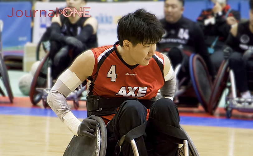 第24回車いすラグビー日本選手権大会 AXE 羽賀選手 -Journal-ONE撮影