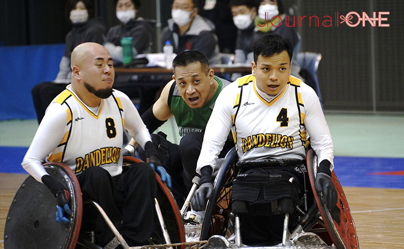 第24回車いすラグビー日本選手権大会 SILVERBACKS 対 Fukuoka DANDELIONの一戦