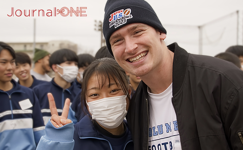 アメリカンフットボール アイビーリーグ選抜 Mike Fluegel選手 -Journal-ONE撮影