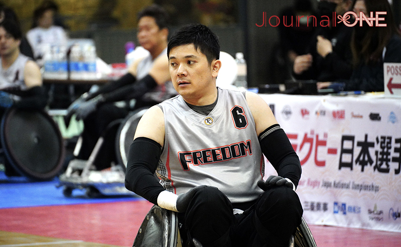 第24回車いすラグビー日本選手権大会 Freedom 渡邉 翔太選手 -Journal-ONE撮影