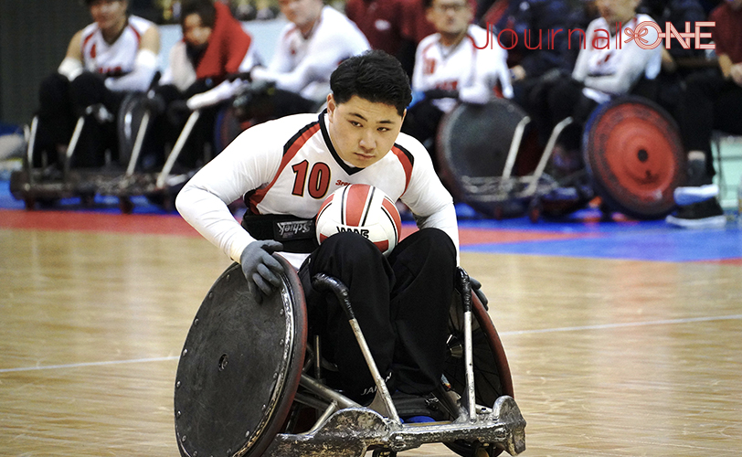 第24回車いすラグビー日本選手権大会 AXE 青木選手 -Journal-ONE撮影