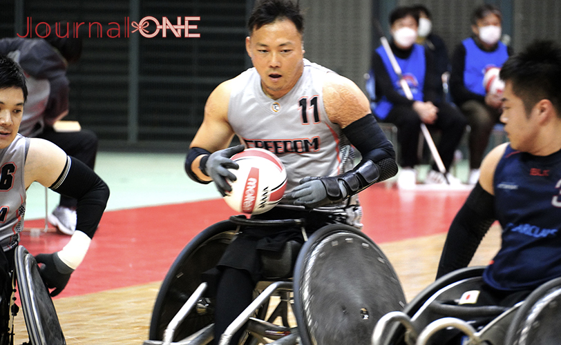 第24回車いすラグビー日本選手権大会 Freedom 池透暢選手 -Journal-ONE撮影