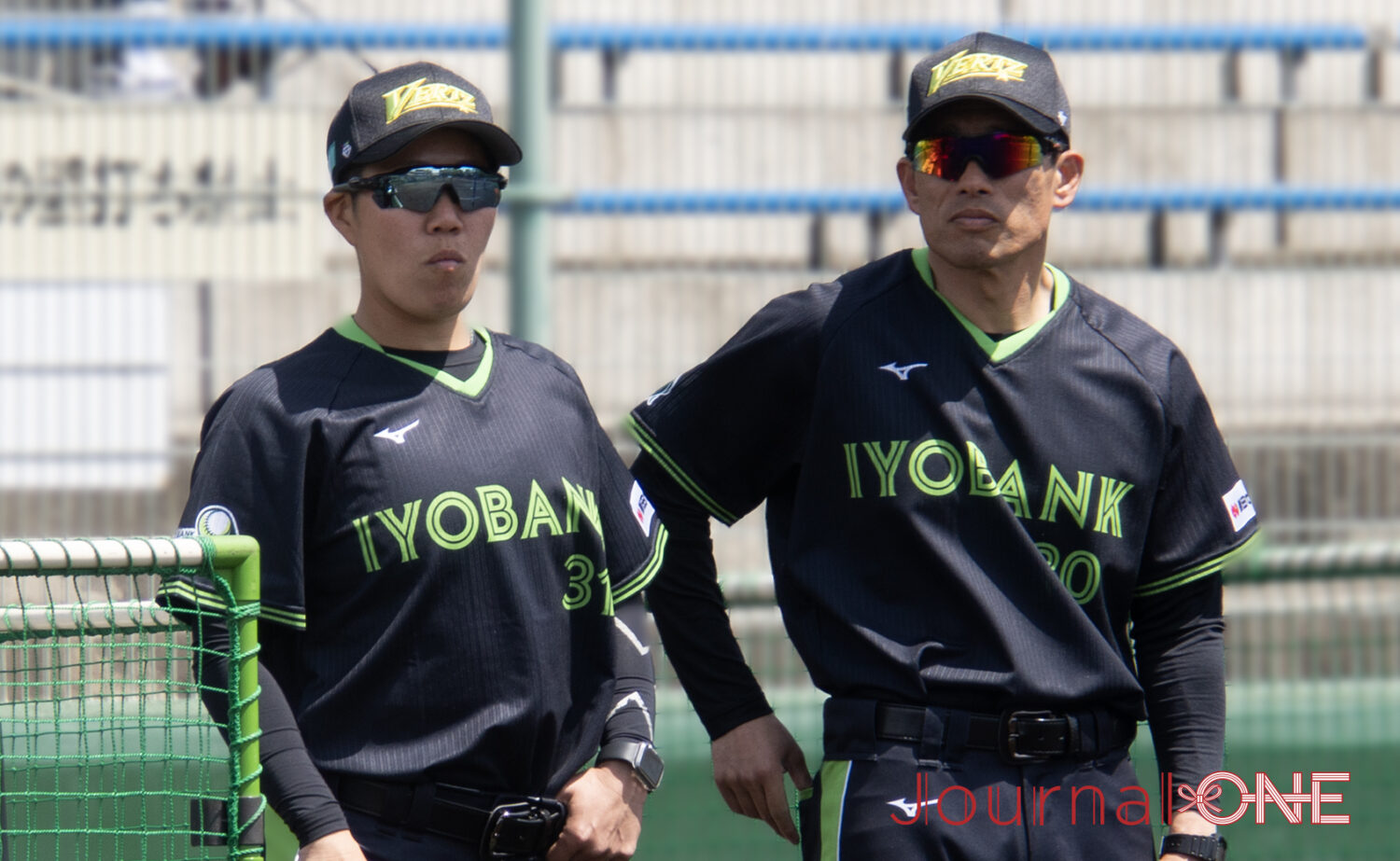 JDリーグ・伊予銀行の新首脳陣 佐野由貴美コーチと石村寛監督-Journal-ONE撮影