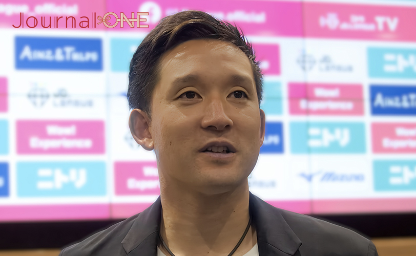 ソフトボール・JDリーグのアンバサダーに就任した杉谷拳士社長(ZENSHIN CONNECT)Journal-ONE撮影