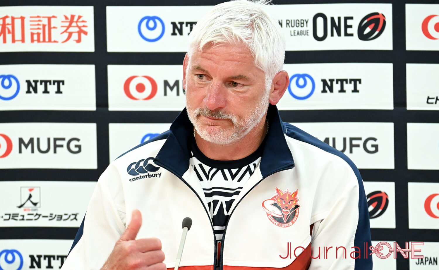 ラグビー リーグワン 最終戦で敗れプレーオフ進出を逃しコメントする トッド・ブラックアダー ヘッドコーチ(東芝ブレイブルーパス)-Journal-ONE撮影