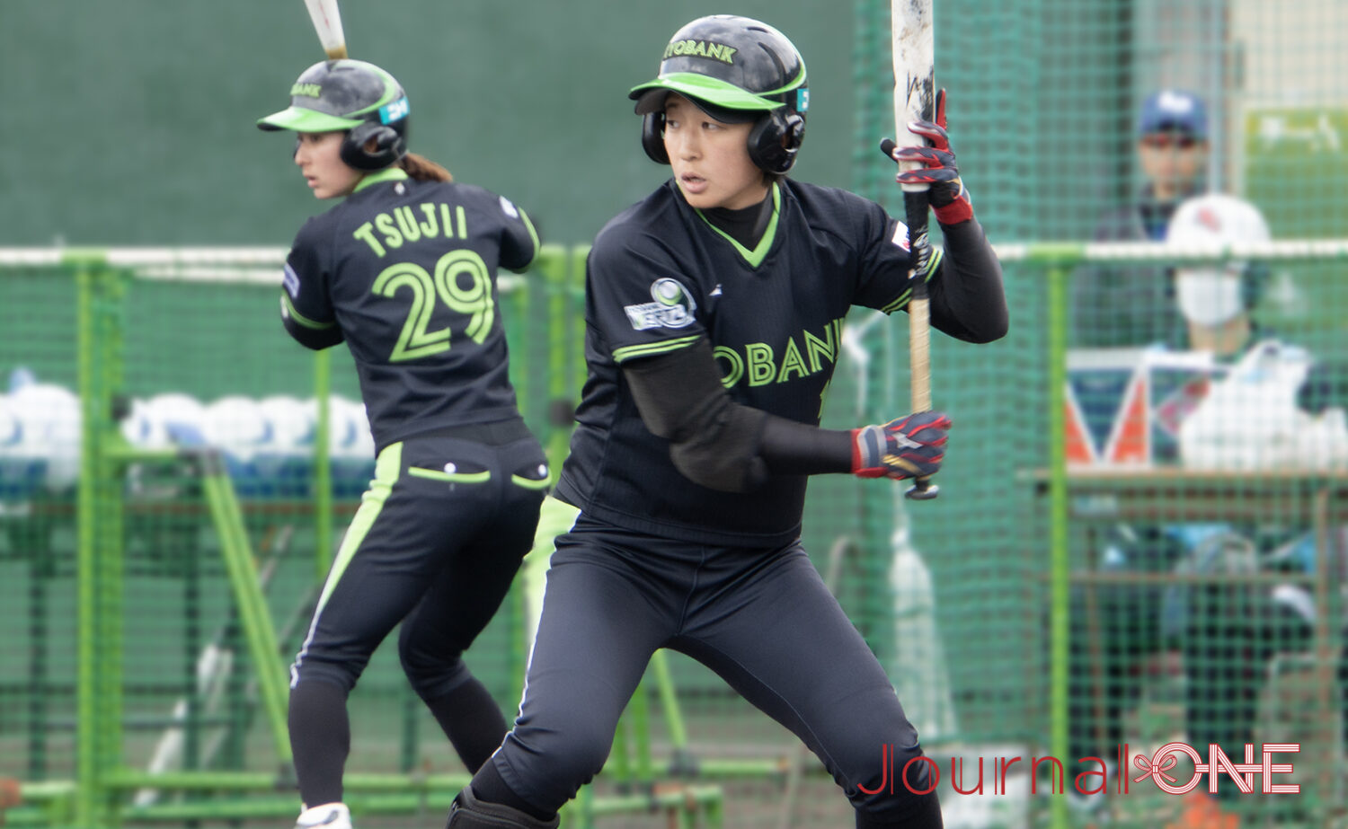 女子ソフトの大学日本代表を経験した齋藤 明日加選手(伊予銀行)-Journal-ONE撮影