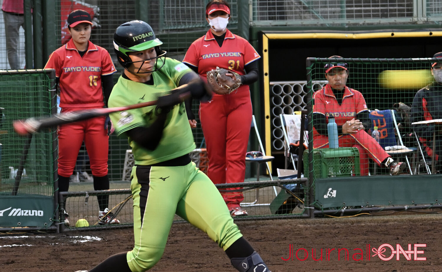東京ヤクルトスワローズ・久保拓眞投手を兄に持つ女子ソフトボールの久保和咲選手（伊予銀行ヴェールズ）-Journal-ONE撮影