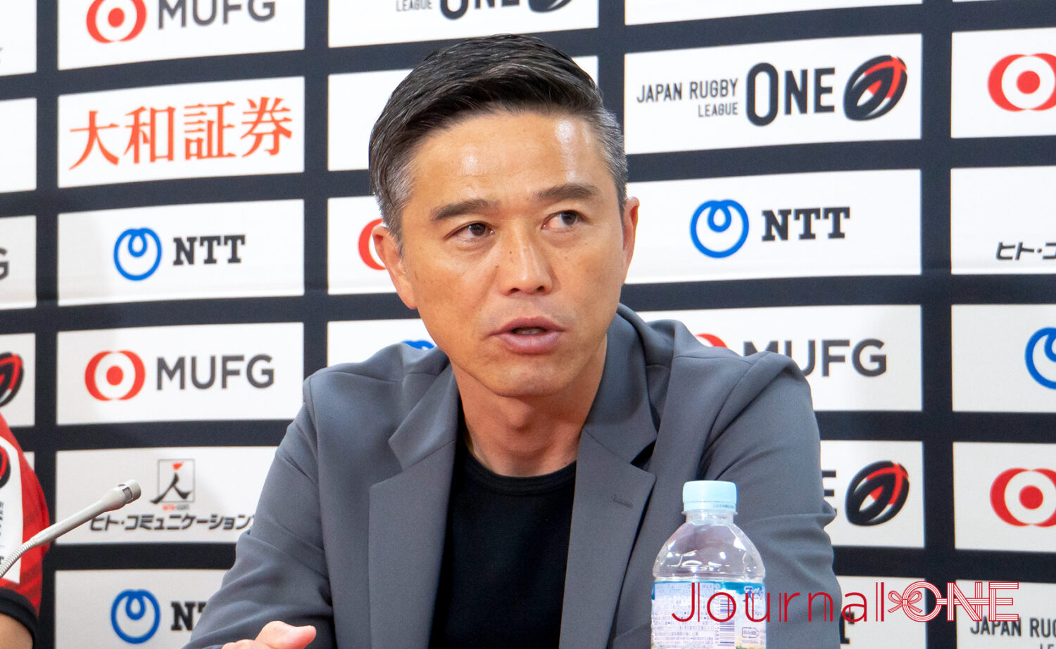 ジャパンラグビー リーグワン プレーオフ 東京サントリーサンゴリアスvs横浜キヤノンイーグルスの3位決定戦 試合を振り返るCanonの沢木監督-Journal-ONE撮影