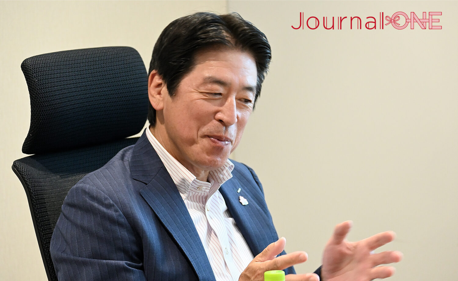 ラグビーW杯直前！日本ラグビーフットボール協会・土田雅人会長インタビュー-Journal-ONE撮影