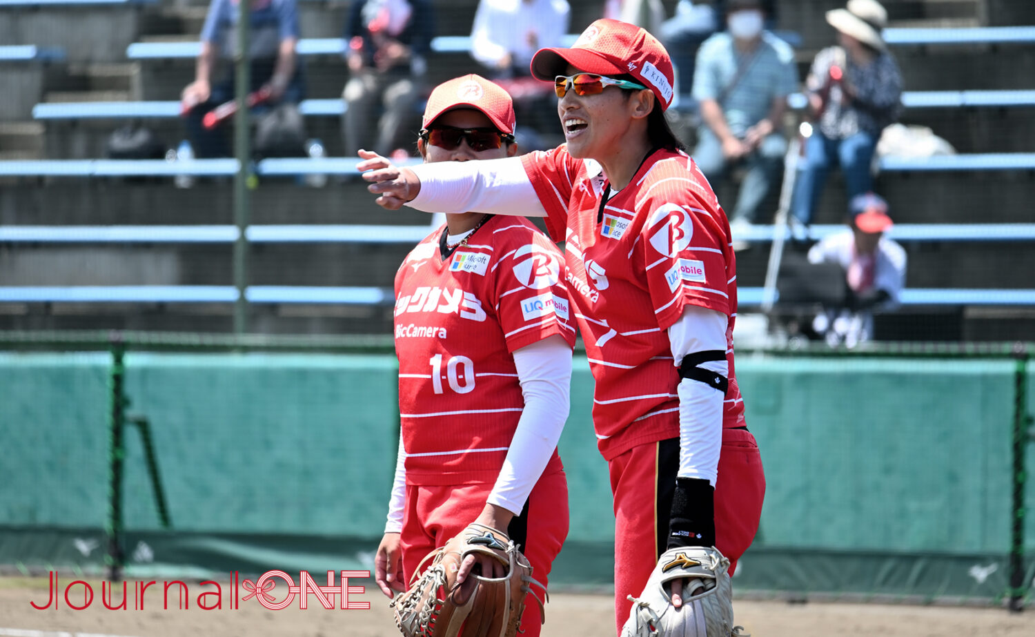 女子ソフトボール JDリーグ交流戦 ビックカメラ高崎ビークイーンの上野由岐子投手-Journal-ONE撮影