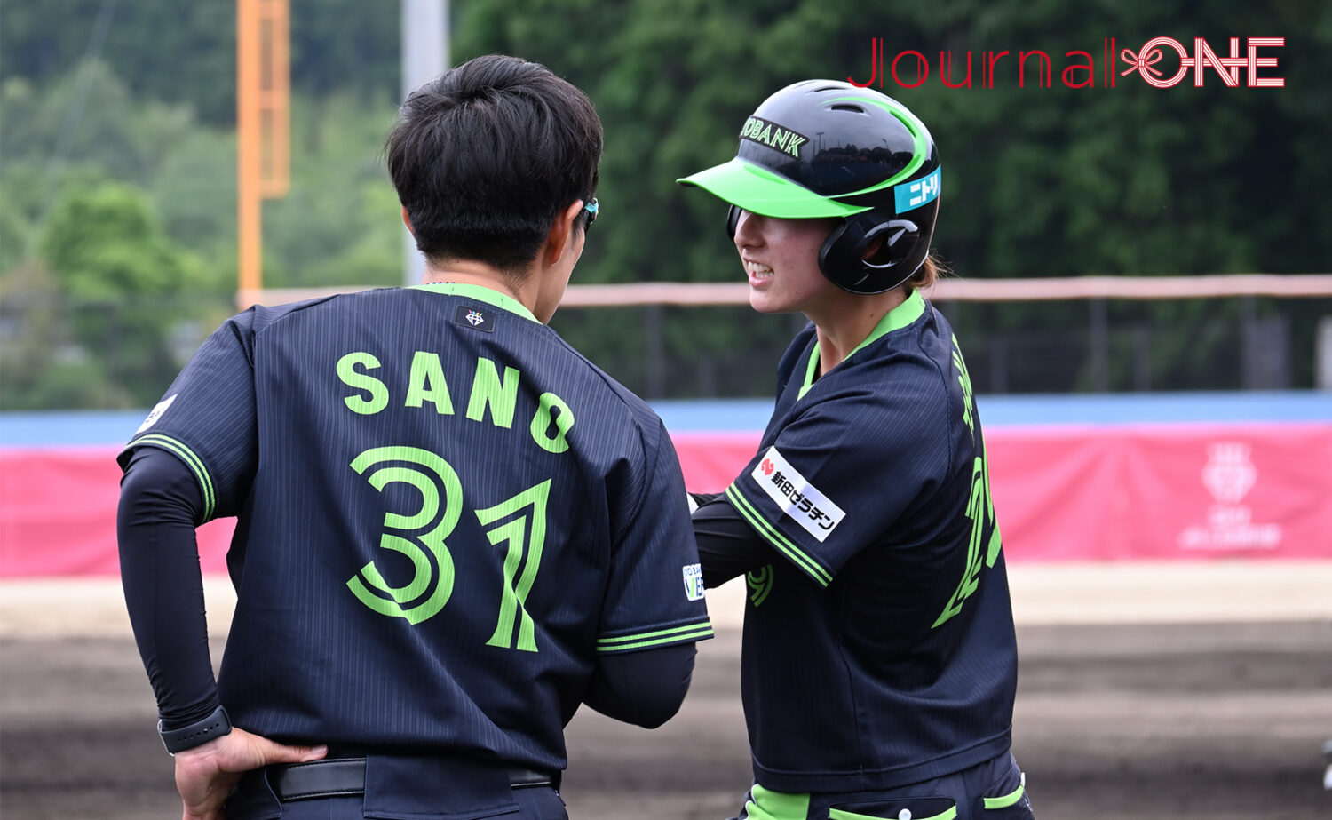 女子ソフトボール JDリーグ交流戦 最終戦で3四球とチャンスメイクに徹した辻井美波選手(伊予銀行ヴェールズ)-Journal-ONE撮影