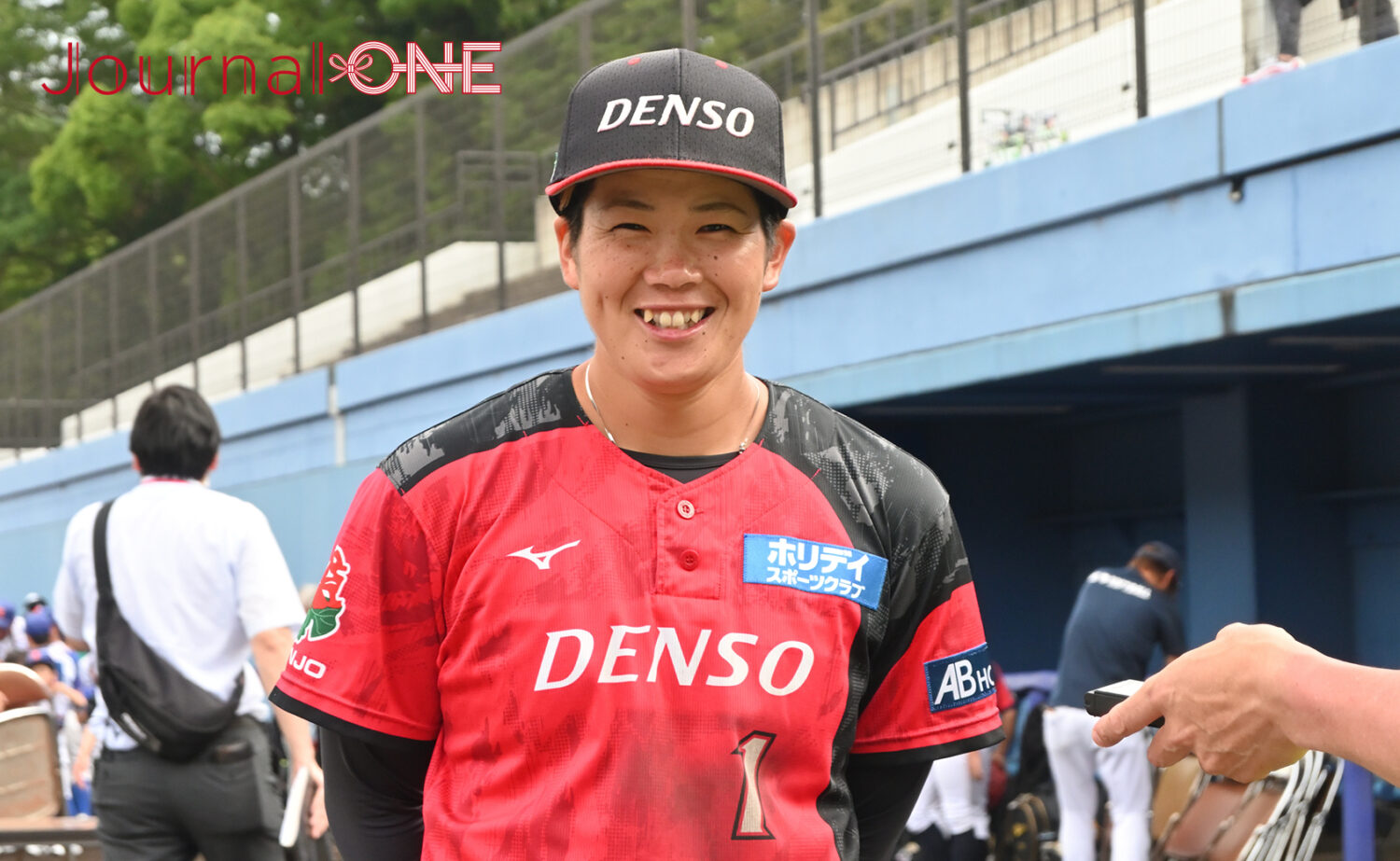 女子ソフトボール JDリーグ交流戦 ３安打の固め打ちで調子を上げてきた川畑 瞳選手（デンソーブライトペガサス）-Journal-ONE撮影