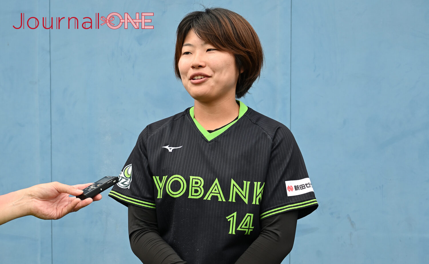 女子ソフトボール JDリーグ交流戦 最終戦で敗戦投手となった須永小春投手(伊予銀行ヴェールズ)-Journal-ONE撮影