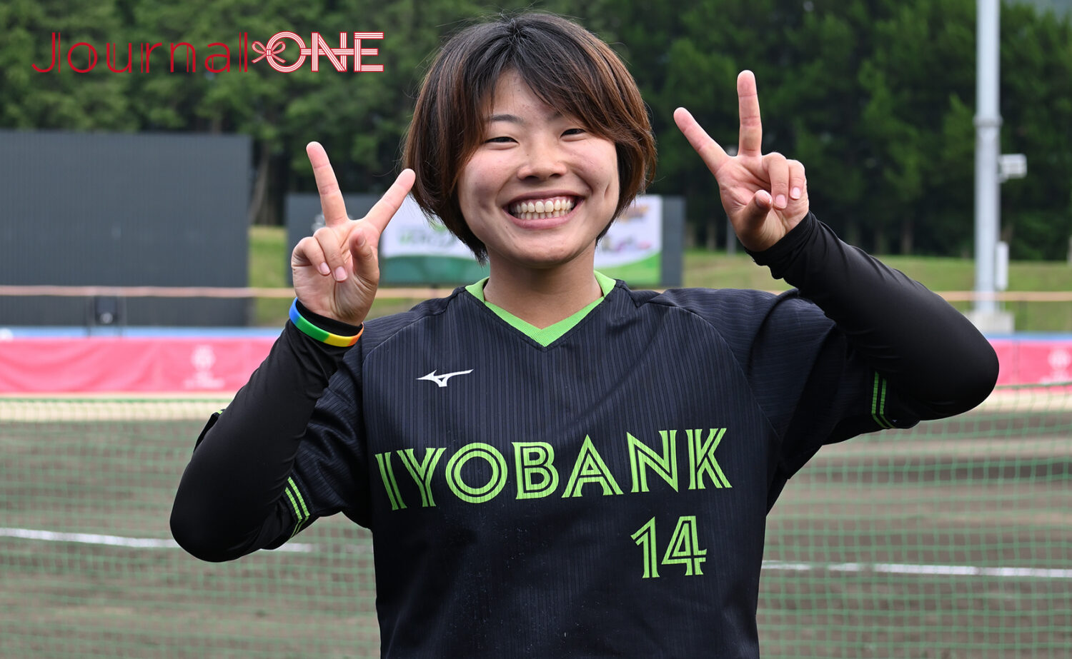 女子ソフトボール JDリーグ交流戦 最終戦で敗戦投手となった須永小春投手(伊予銀行ヴェールズ)-Journal-ONE撮影