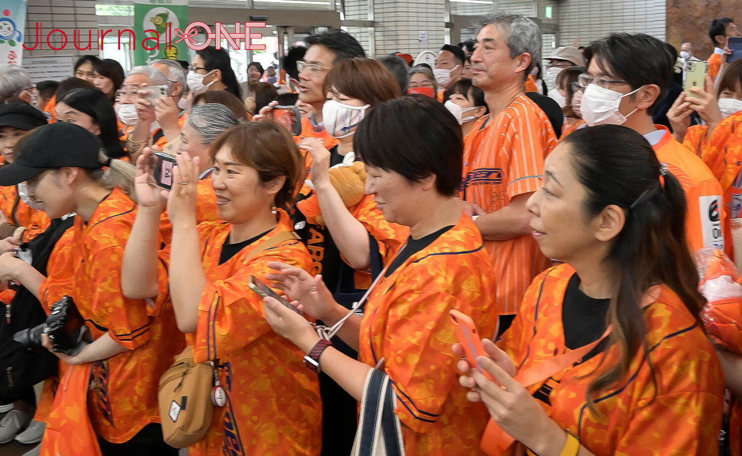 ラグビー リーグワン 優勝したクボタスピアーズ船橋・東京ベイの優勝報告会（船橋市役所）-Journal-ONE撮影