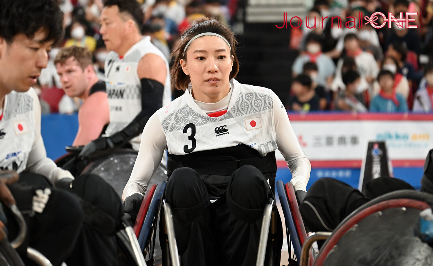 車いすラグビー アジアオセアニアカップ2023 日本vsニュージーランド戦 珍しいトライシーンを見せた日本代表 倉橋香衣選手-Journal-ONE撮影