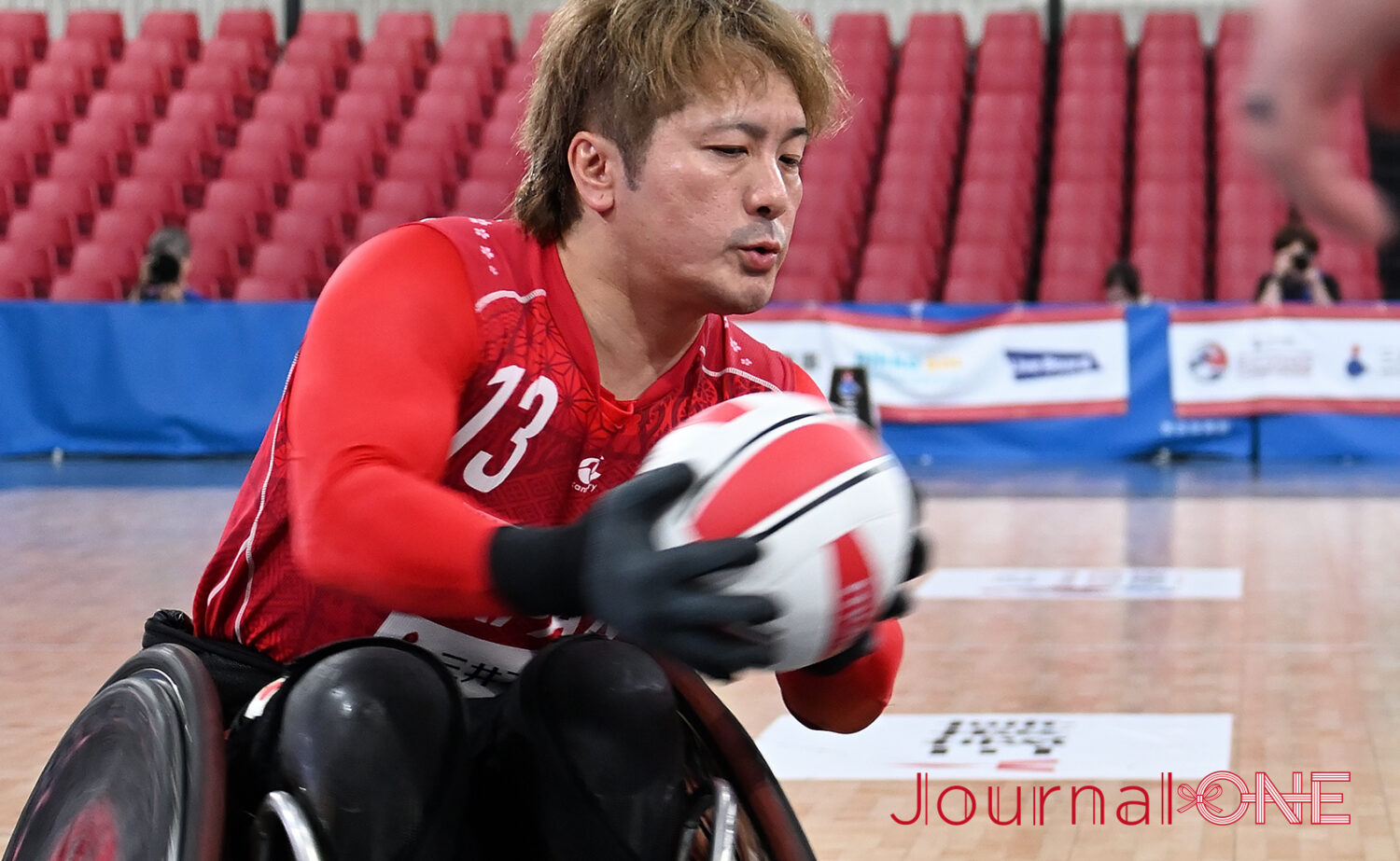 車いすラグビー アジアオセアニアカップ2023 日本vsオーストラリア戦 日本代表の成長ラインを引っ張る島川慎一選手-Journal-ONE撮影
