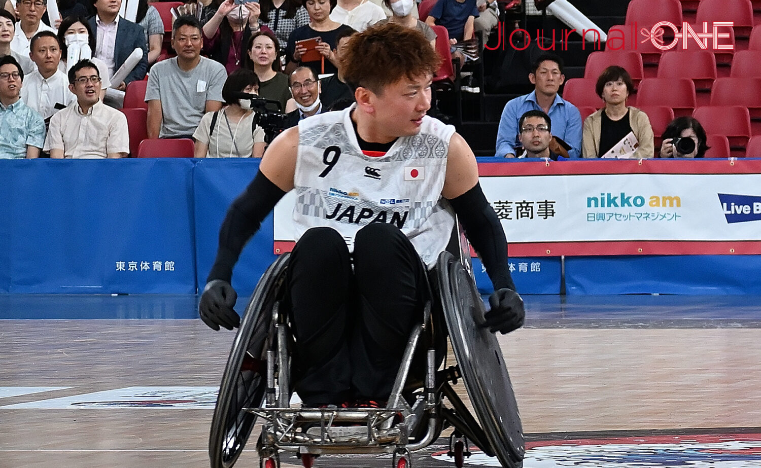 車いすラグビー アジアオセアニアカップ2023 日本vsオーストラリア戦 献身的な好守でオーストラリアを抑え込む今井友明選手-Journal-ONE撮影
