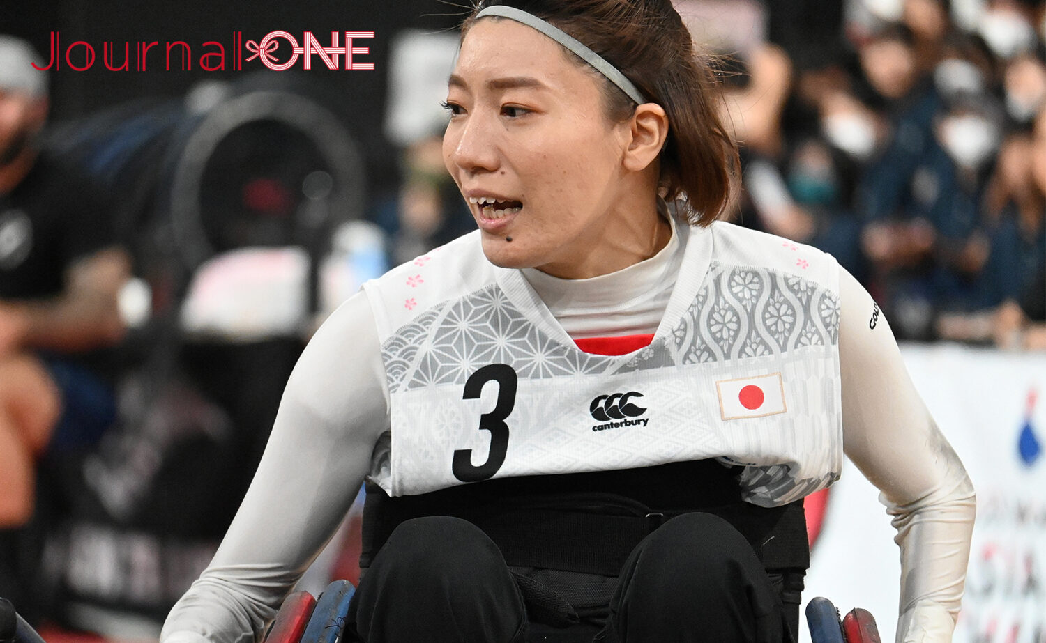 車いすラグビーアジアオセアニアカップで活躍する日本代表の倉橋香衣選手(AXE)-Journal-ONE撮影