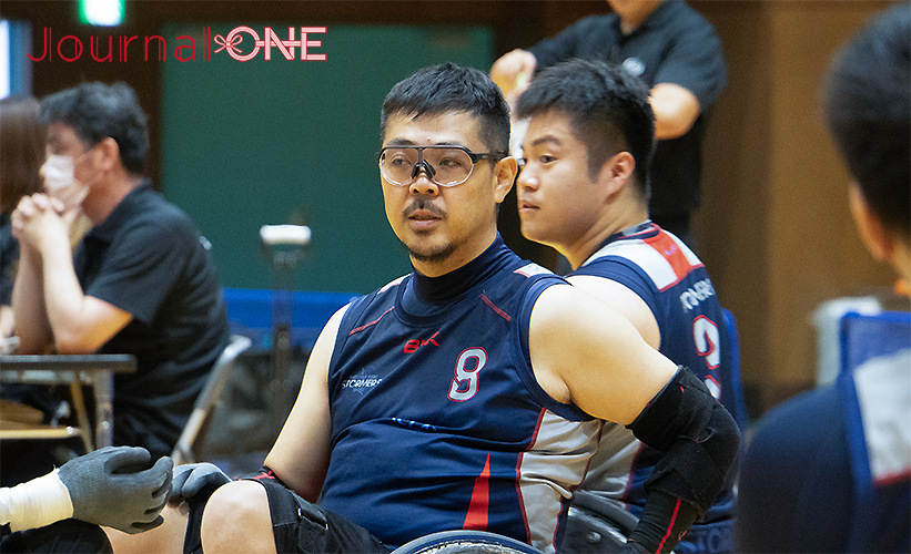 車いすラグビー 日本選手権予選の東京大会で4戦全勝を果たしたTOHOKU STORMERS代表の三阪洋行選手-Journal-ONE撮影
