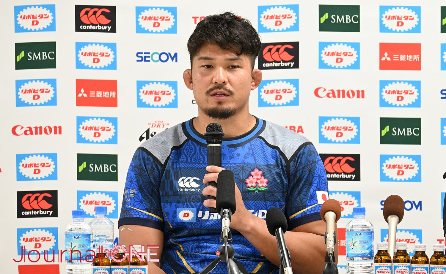 リポビタンD2023| JAPAN vs トンガ | 今夏初勝利を果たした日本代表の主将・姫野和樹選手(トヨタヴェルブリッツ TOYOTA VERBLITZ)-Journal-ONE撮影
