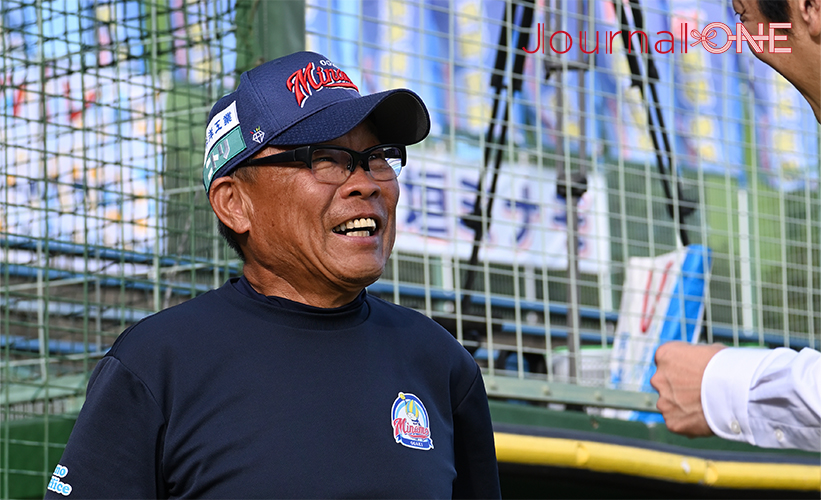 ソフトボール・JDリーグ後半戦開幕| 大垣ミナモの門松浩孝監督は夏の郡上市合宿の手応えを語る-Journal-ONE撮影
