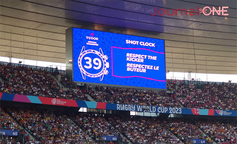 ラグビーW杯2023|予選プールDの初戦・オーストラリア代表とジョージア代表の一戦 コンバージョンゴールに制限時間が設けられた-Journal-ONE撮影