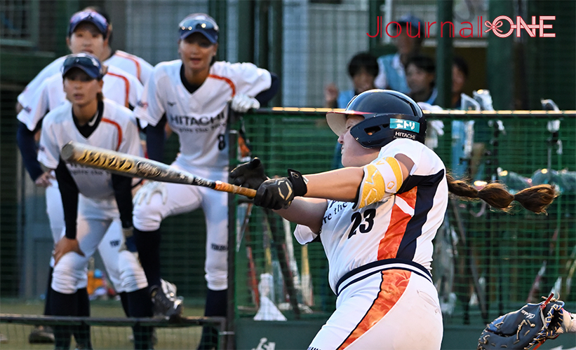 ソフトボール・JDリーグ後半戦開幕|日立サンディーバ 強力打線の中核・Hannah Frippen選手-Journal-ONE撮影