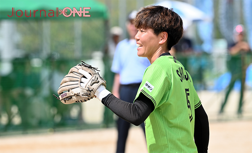 ソフトボール 全日本総合選手権| JDリーグの伊予銀行ヴェールズの庄司奈々投手が中京大学大戦で見事な完投勝利を挙げる(佐賀県白石町)-Journal-ONE撮影