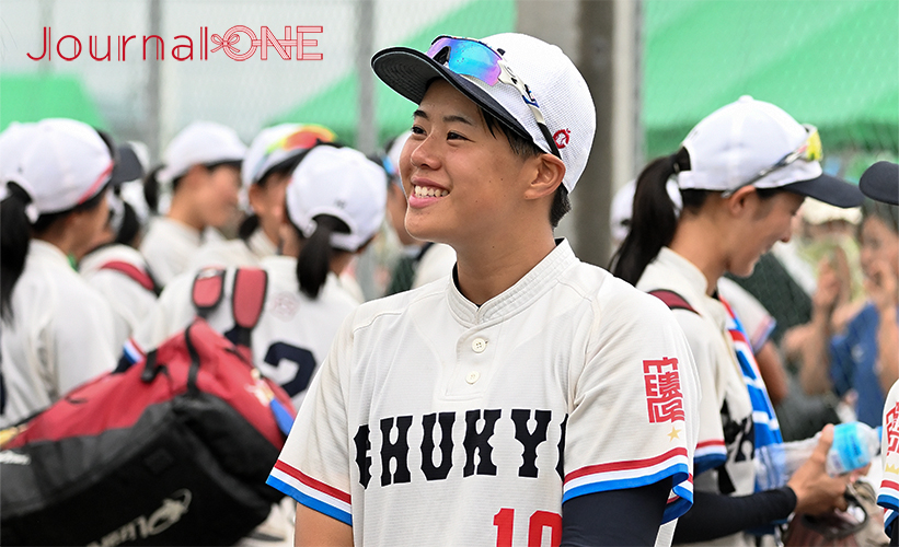 ソフトボール 全日本総合選手権| JDリーグの伊予銀行ヴェールズに健闘した中京大学の主将の市川 愛渚(ひな)選手(星野高)は大学生活を振り返りコメント(佐賀県白石町にて)-Journal-ONE撮影