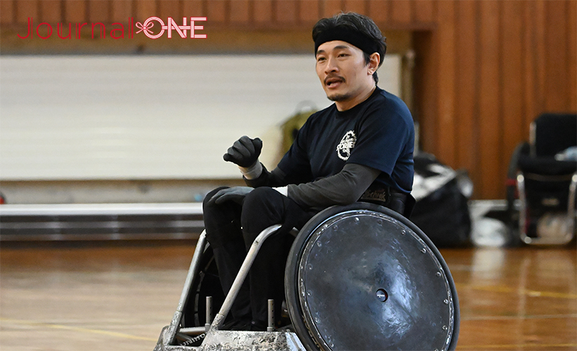 車いすラグビー| TOHOKU STORMERSの練習取材 チーム創設の思いを話すパラリンピック・リオデジャネイロ銅メダリストの庄子健選手-Journal-ONE撮影