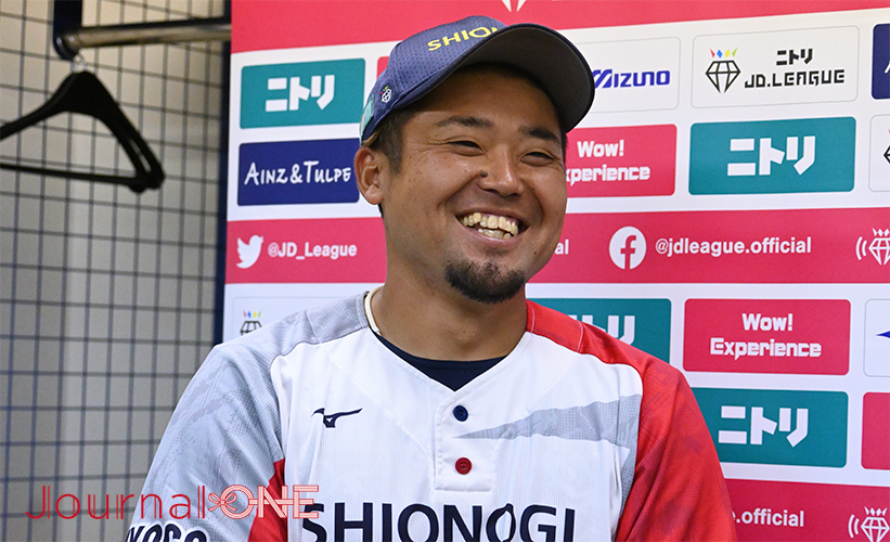 ソフトボールJDリーグ| 第12節松山ラウンドの3戦を終わり総括するシオノギレインボーストークス兵庫を率いる男子ソフトのレジェンド・松田光監督-Journal-ONE撮影