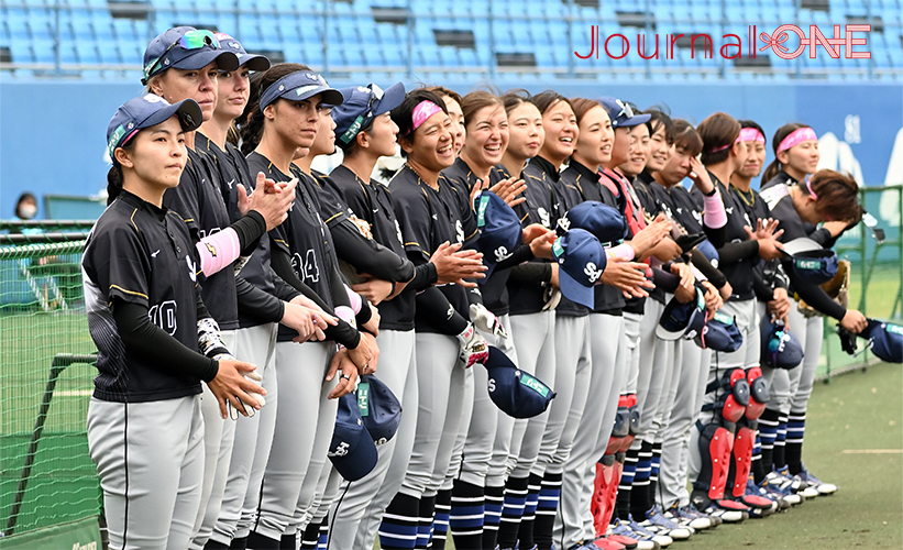 ソフトボールJDリーグ| 第12節松山ラウンドに登場したSGホールディングスギャラクシースターズ選手たちは世界の代表選手たちが集う銀河系軍団-Journal-ONE撮影