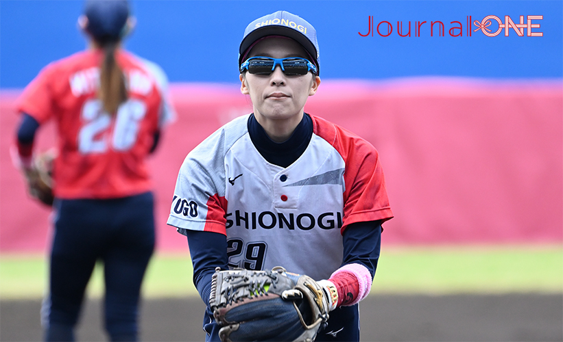 ソフトボールJDリーグ| 第12節松山ラウンドでシオノギレインボーストークス兵庫の吉井朝香投手はSGHギャラクシースターズ戦で完封勝利-Journal-ONE撮影