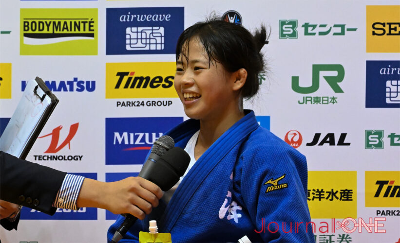 講道館杯全日本柔道体重別選手権大会|女子48Kg級決勝 東海大学の近藤 美月が先輩の吉岡洸を下し優勝-Journal-ONE撮影