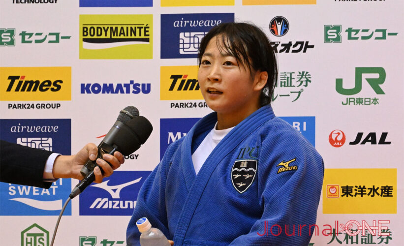 講道館杯全日本柔道体重別選手権大会|女子52Kg級決勝 優勝した白石響(二段・環太平洋大)-Journal-ONE撮影
