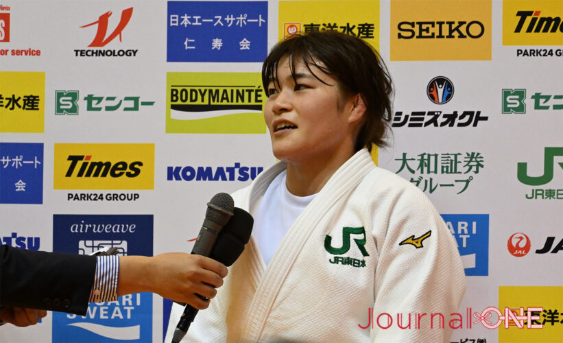 講道館杯全日本柔道体重別選手権大会|女子70Kg級決勝 優勝した寺田 宇多菜選手(四段・JR東日本)-Journal-ONE撮影